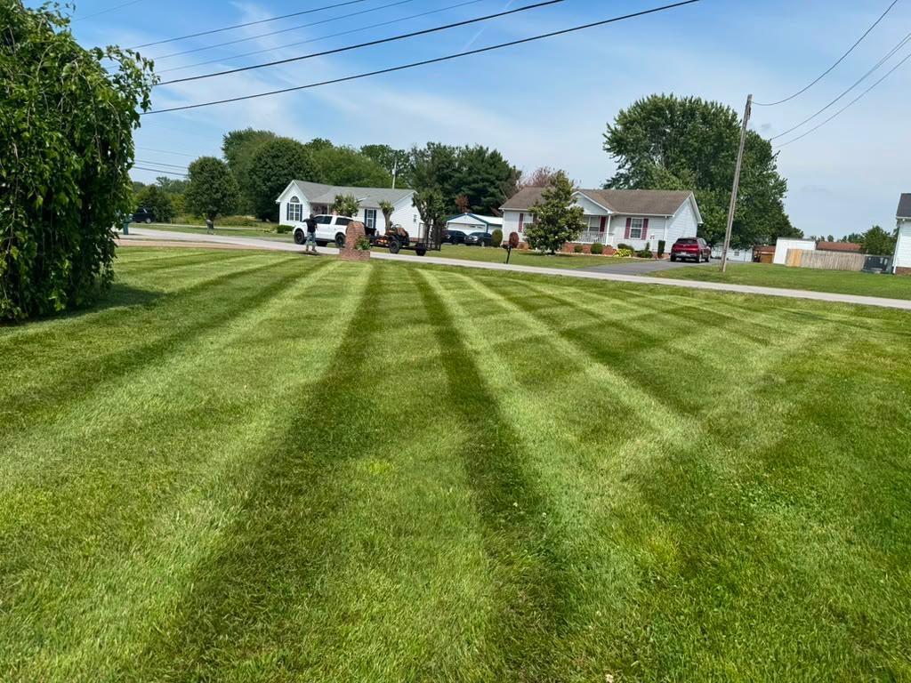 Fall cleanup service